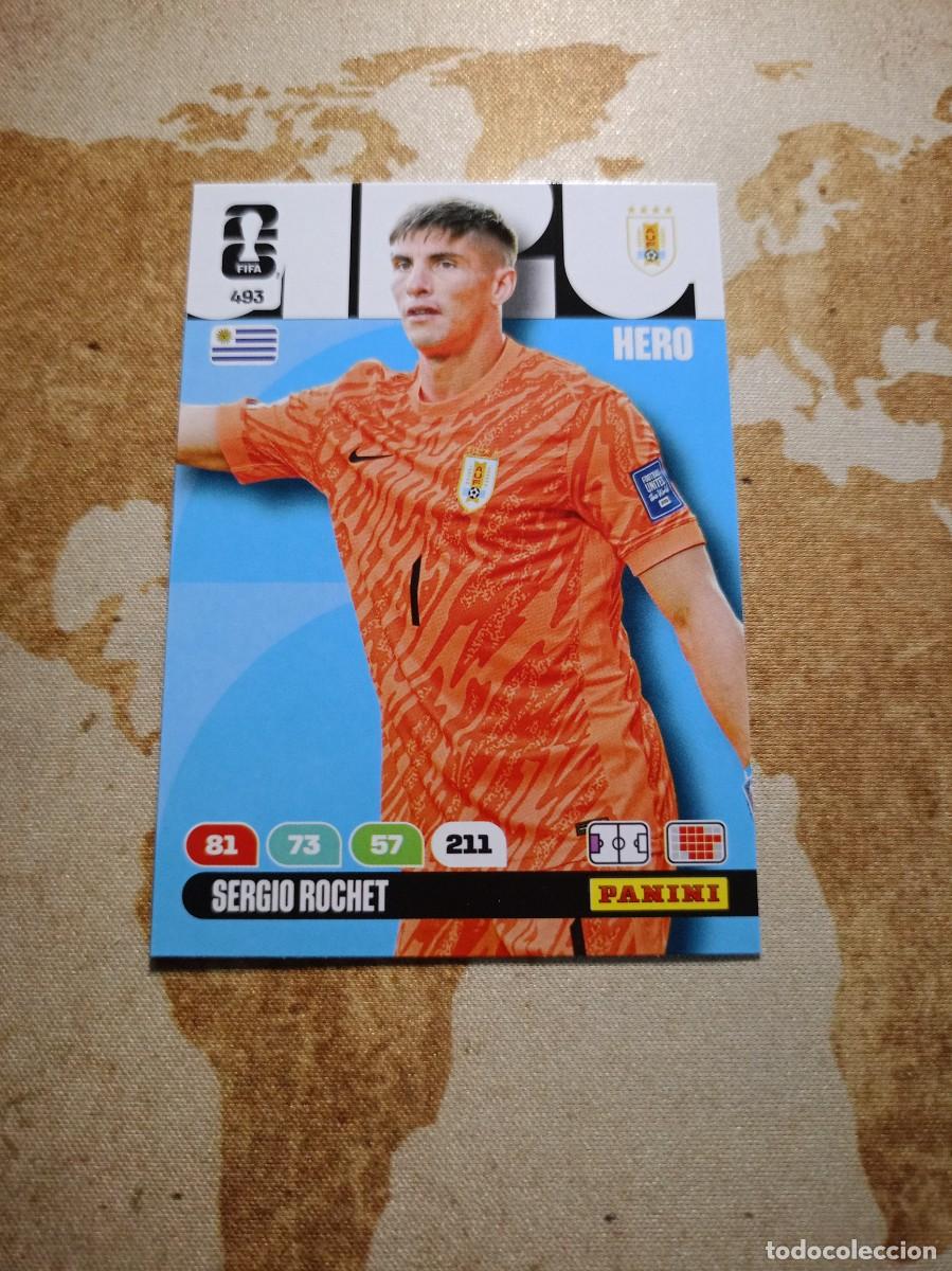 Cromos de f&uacute;tbol: Uruguay 493 SERGIO ROCHET Adrenalyn WORLD cup 2026
