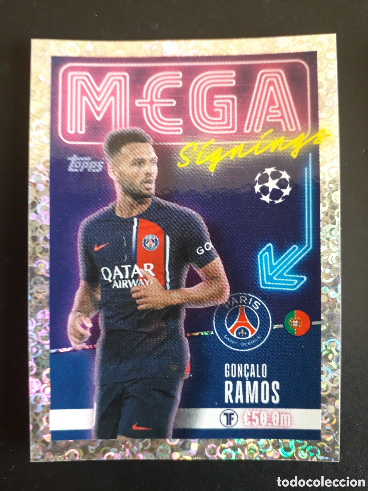 Cromos de f&uacute;tbol: G RAMOS PAR&Iacute;S PSG MEGA N&deg; 725 UEFA CHAMPIONS LEAGUE SEASON TOPPS 23 24 2023 2024 PEDIDO M&Iacute;NIMO 3&euro;