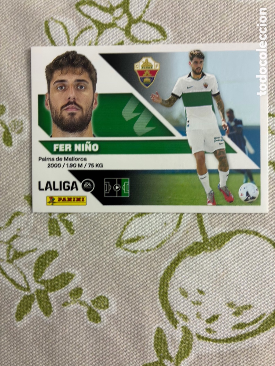 Cromos de f&uacute;tbol: Cromo Fer Ni&ntilde;o &Uacute;ltimos Fichajes N&ordm; 15 (Elche CF) - Colecciones Este Liga 2026-27
