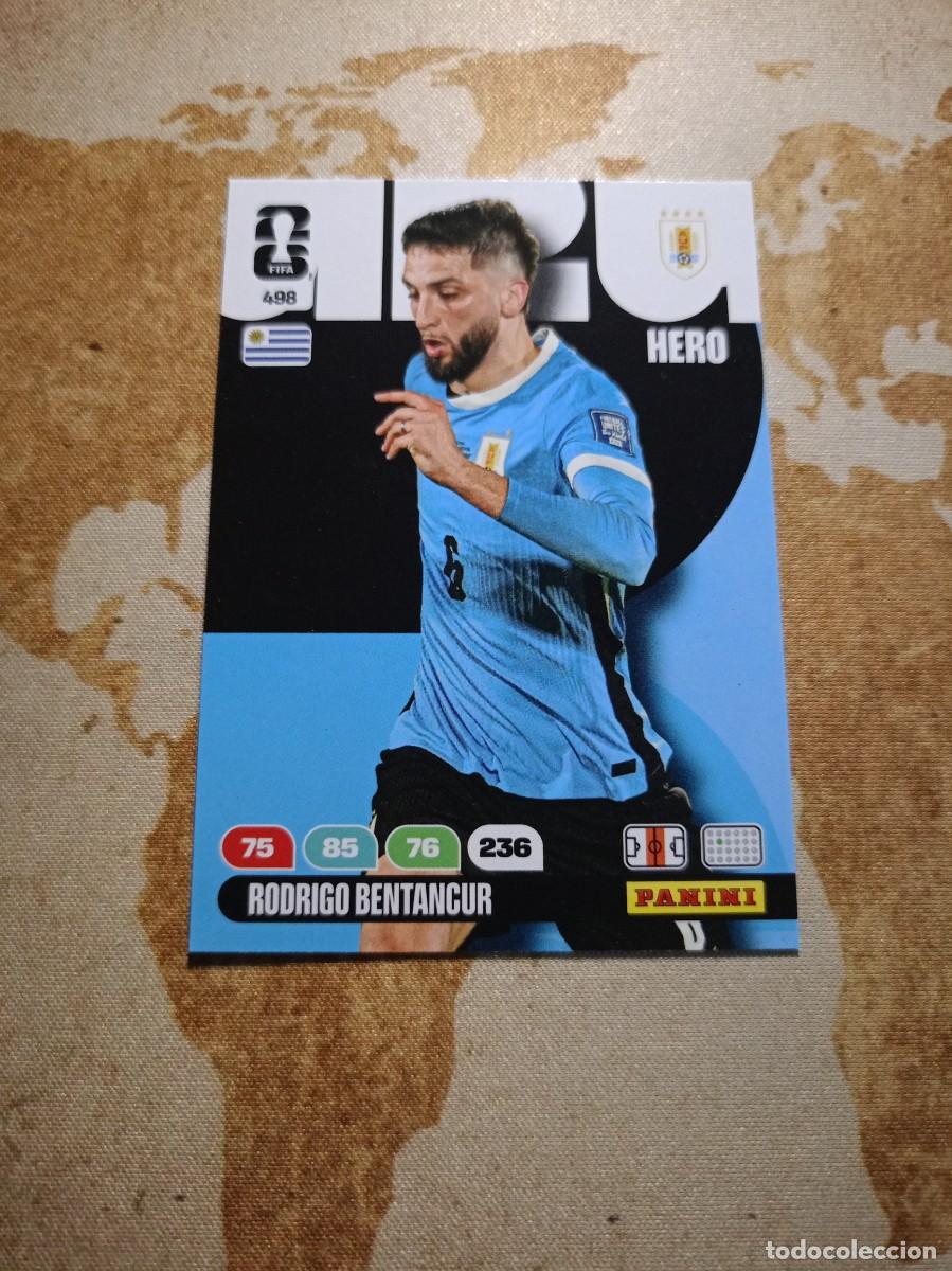 Cromos de f&uacute;tbol: Uruguay 498 RODRIGO BETANCUR Adrenalyn WORLD cup 2026