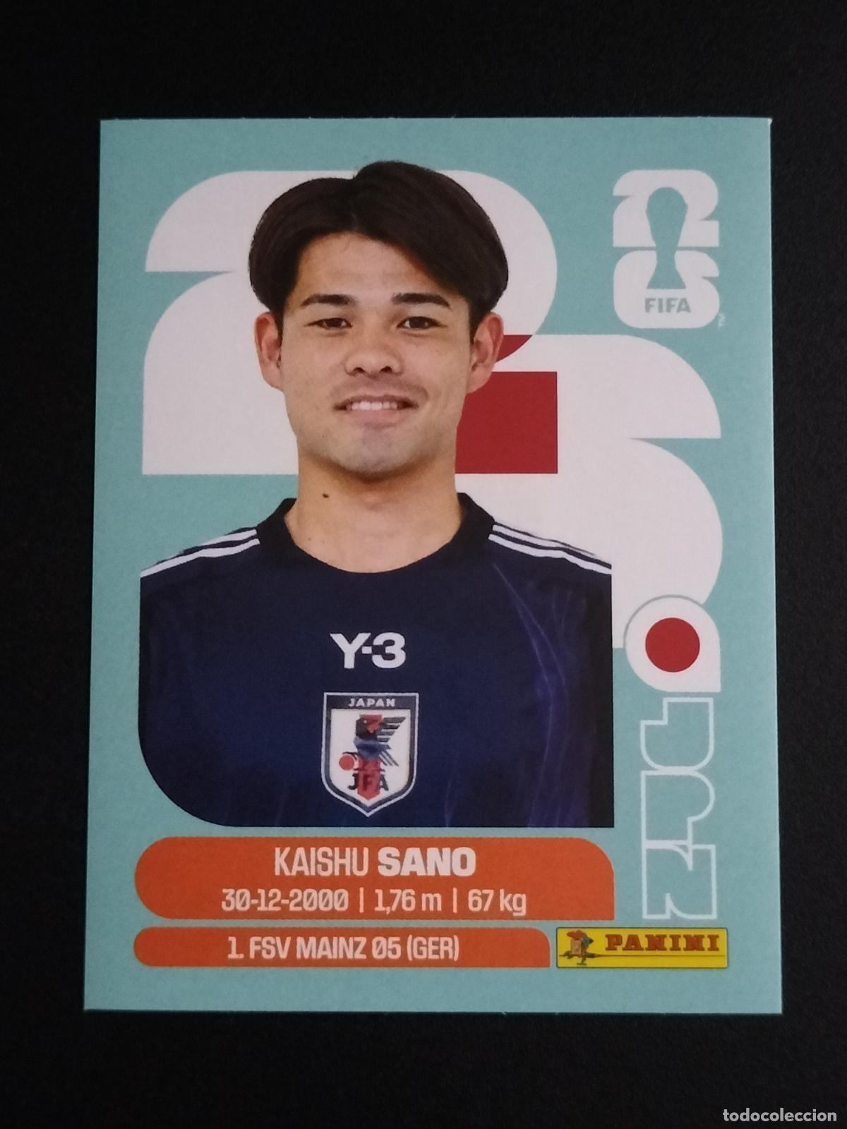 Cromos de f&uacute;tbol: JPN 8 KAISHU SANO JAPON CROMOS STICKER MUNDIAL 26 2026 FIFA WORLD CUP PANINI