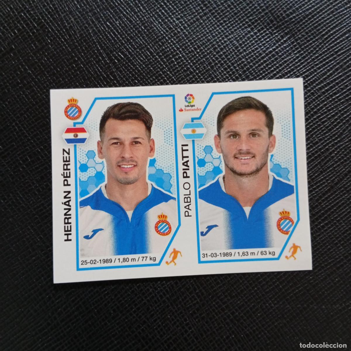 Figurine di Calcio: 171 HERNAN PEREZ PIATTI ESPA&Ntilde;OL PANINI 2016 2017 CROMO 16 17 FUTBOL - SIN PEGAR - A215 PG26