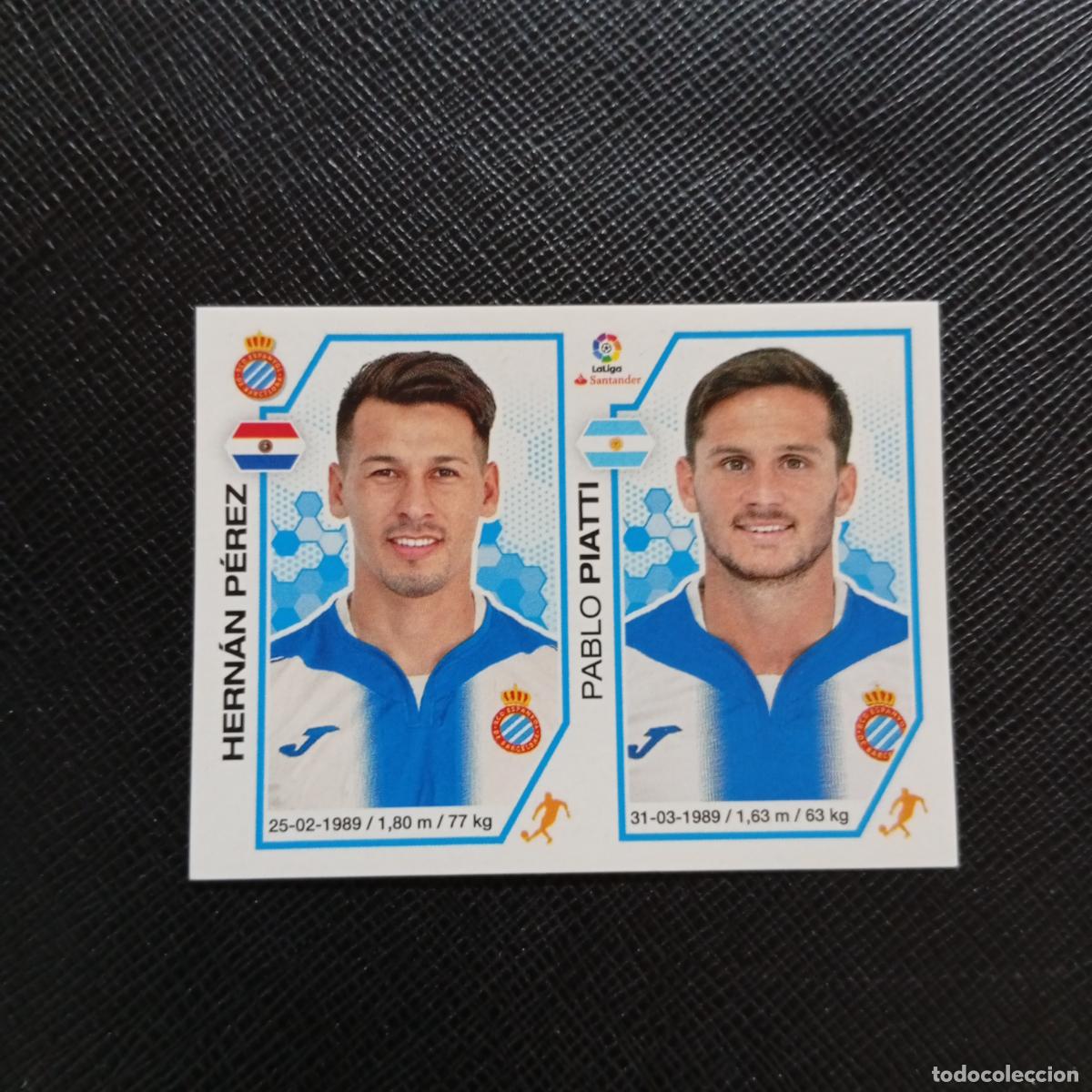 Cromos de f&uacute;tbol: 171 HERNAN PEREZ PIATTI ESPA&Ntilde;OL PANINI 2016 2017 CROMO 16 17 FUTBOL - SIN PEGAR - A215 PG26