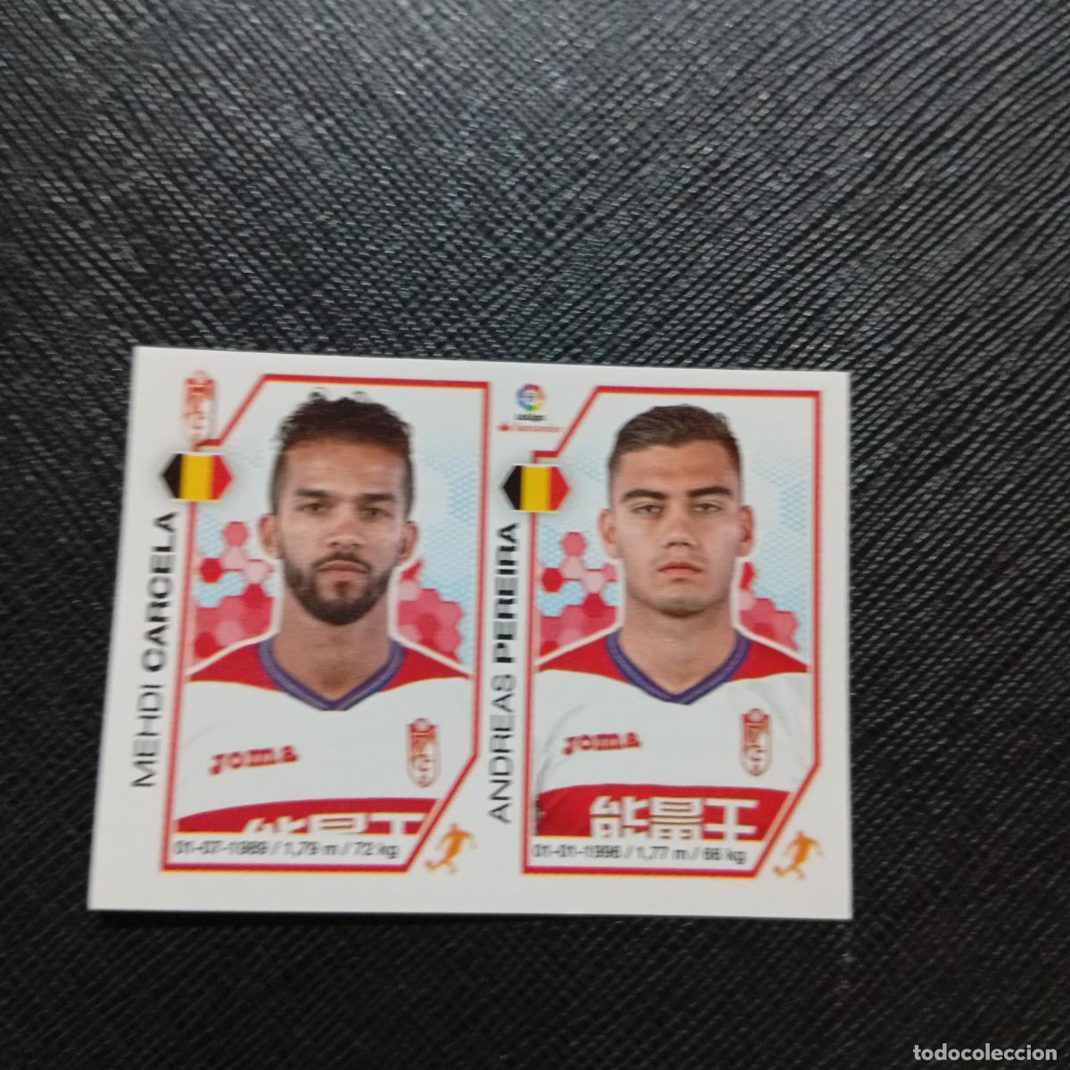 Cromos de f&uacute;tbol: 177 CARCELA PEREIRA GRANADA PANINI 2016 2017 CROMO 16 17 FUTBOL - SIN PEGAR - A215 PG27