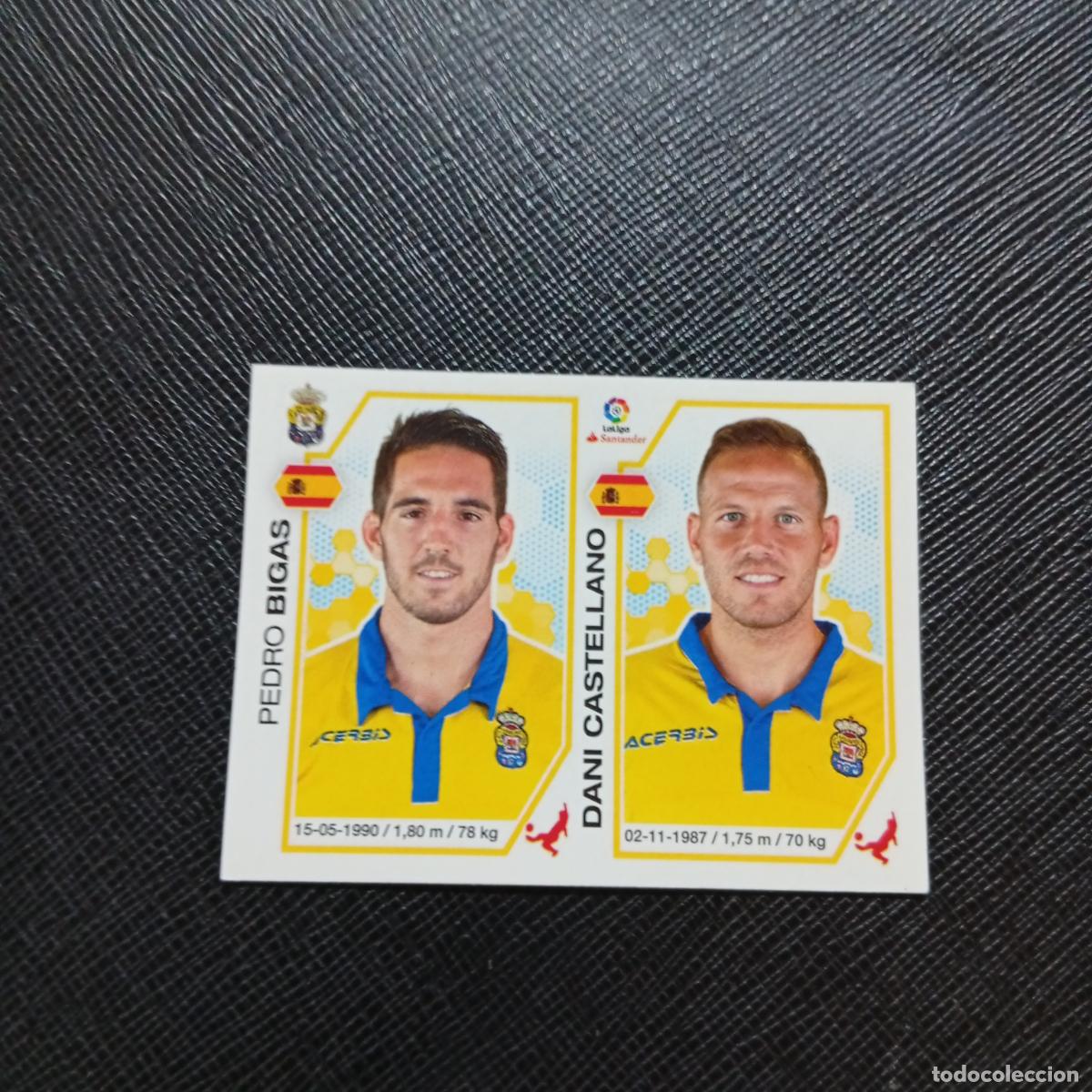 Cromos de f&uacute;tbol: 181 BIGAS DANI CASTELLANOS LAS PALMAS PANINI 2016 2017 CROMO 16 17 FUTBOL - SIN PEGAR - A215 PG27