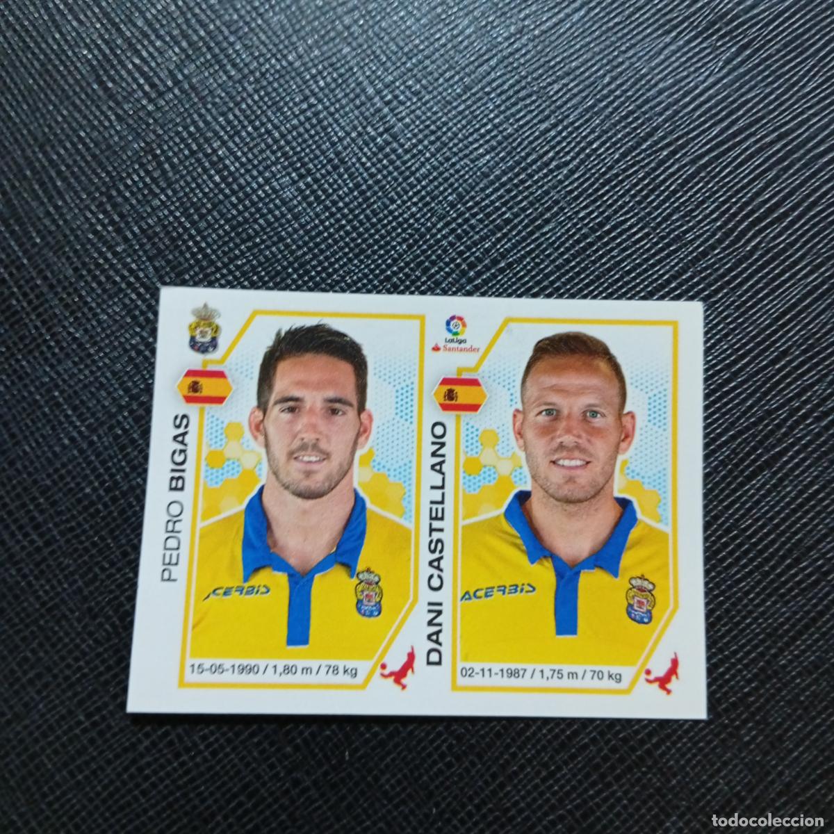 Cromos de f&uacute;tbol: 181 BIGAS DANI CASTELLANOS LAS PALMAS PANINI 2016 2017 CROMO 16 17 FUTBOL - SIN PEGAR - A215 PG27