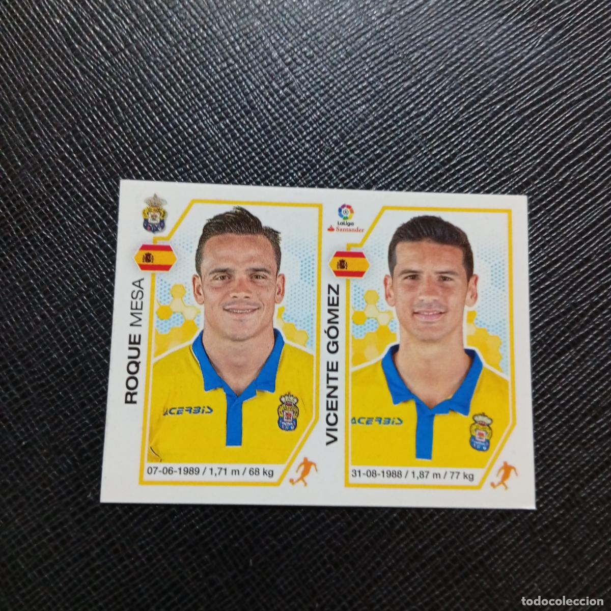 Cromos de f&uacute;tbol: 182 ROQUE VICENTE GOMEZ LAS PALMAS PANINI 2016 2017 CROMO 16 17 FUTBOL - SIN PEGAR - A215 PG27