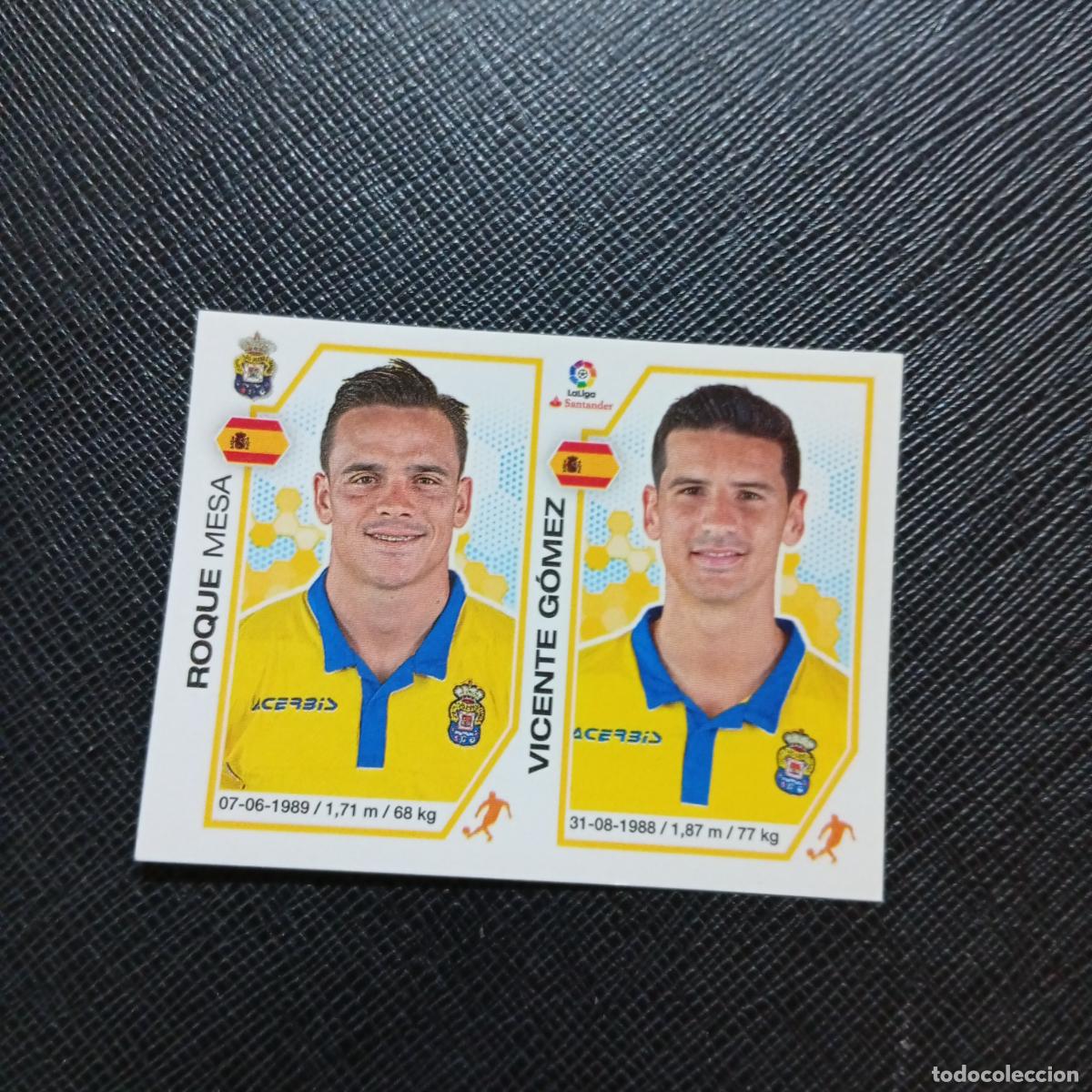 Cromos de f&uacute;tbol: 182 ROQEU VICENTE GOMEZ LAS PALMAS PANINI 2016 2017 CROMO 16 17 FUTBOL - SIN PEGAR - A215 PG27