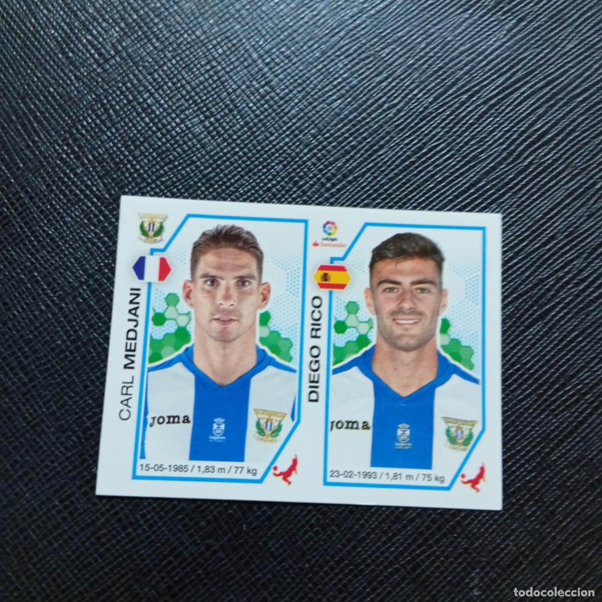 Fu&szlig;ball-Sticker: 187 MEDJANI DIEGO RICO LEGANES PANINI 2016 2017 CROMO 16 17 FUTBOL - SIN PEGAR - A215 PG28