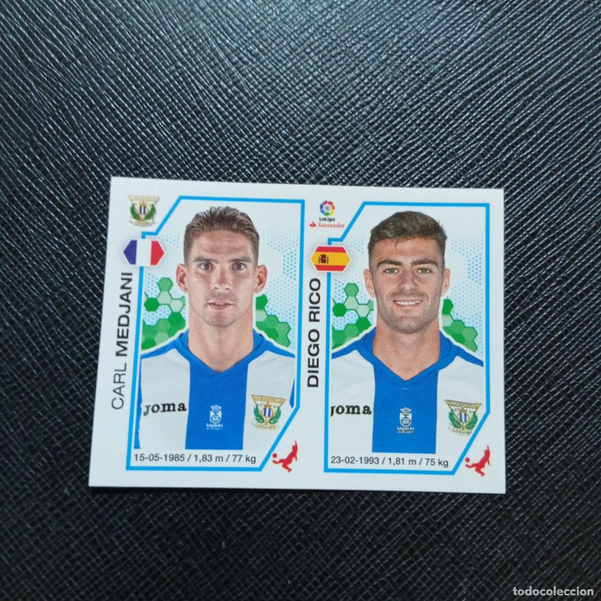 Fu&szlig;ball-Sticker: 187 MEDJANI DIEGO RICO LEGANES PANINI 2016 2017 CROMO 16 17 FUTBOL - SIN PEGAR - A215 PG28