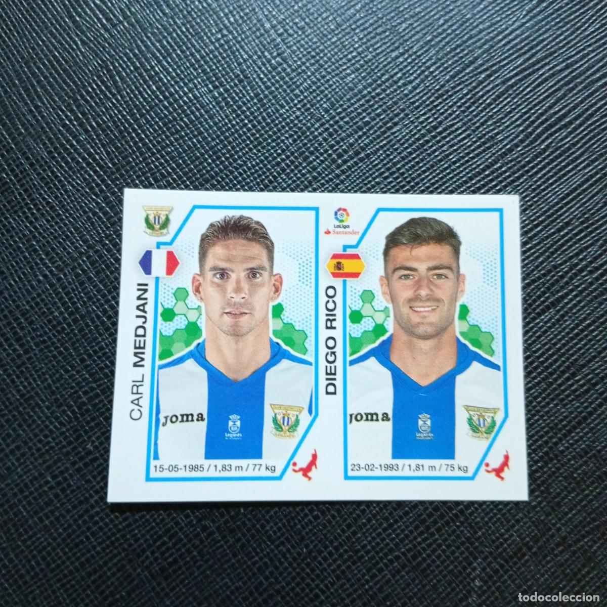 Fu&szlig;ball-Sticker: 187 MEDJANI DIEGO RICO LEGANES PANINI 2016 2017 CROMO 16 17 FUTBOL - SIN PEGAR - A215 PG28