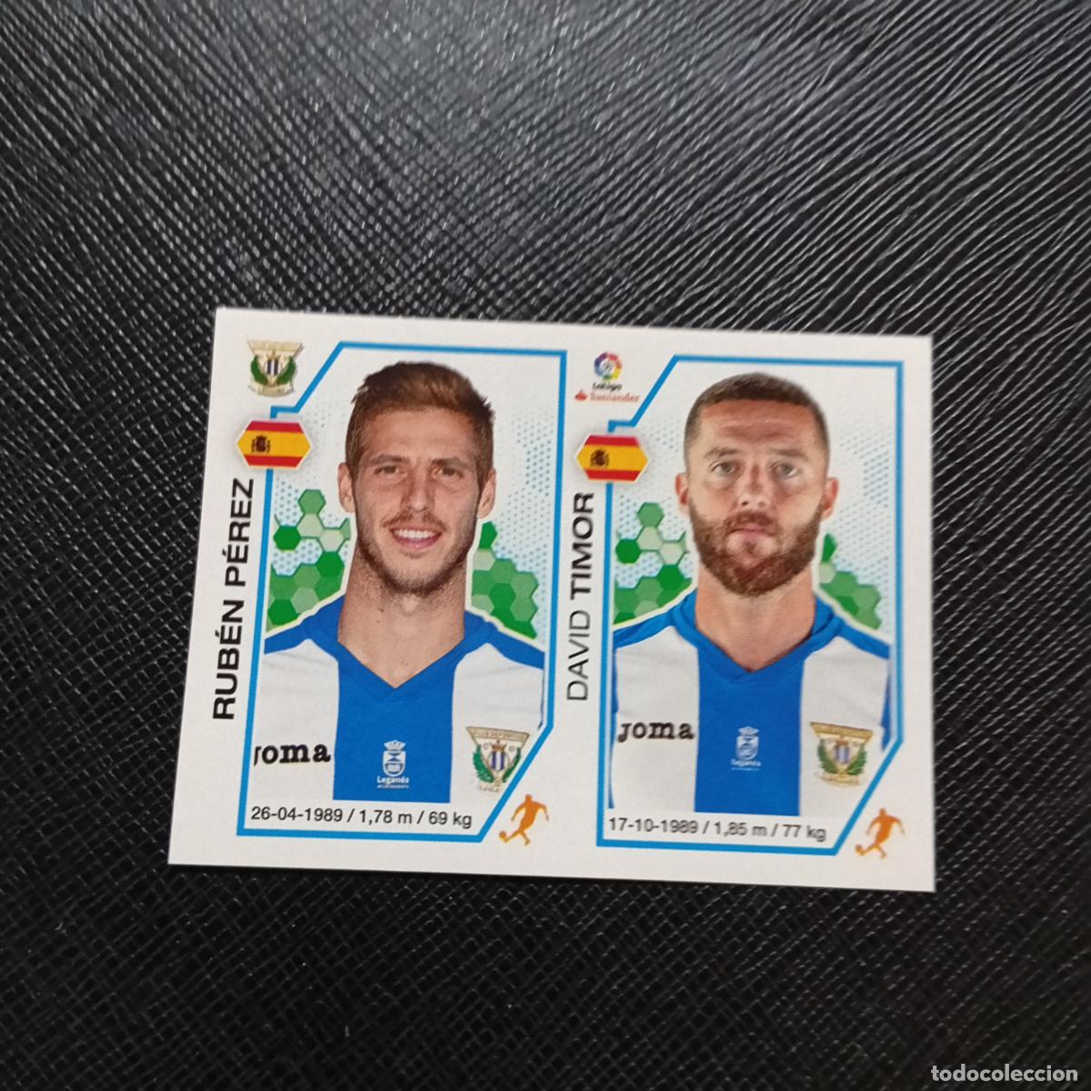 Fu&szlig;ball-Sticker: 188 RUBEN PEREZ TIMOR LEGANES PANINI 2016 2017 CROMO 16 17 FUTBOL - SIN PEGAR - A215 PG28