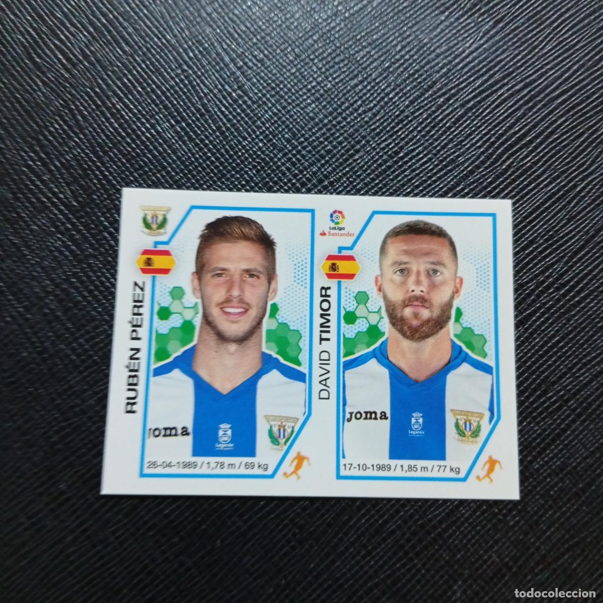 Fu&szlig;ball-Sticker: 188 RUBEN PEREZ TIMOR LEGANES PANINI 2016 2017 CROMO 16 17 FUTBOL - SIN PEGAR - A215 PG28