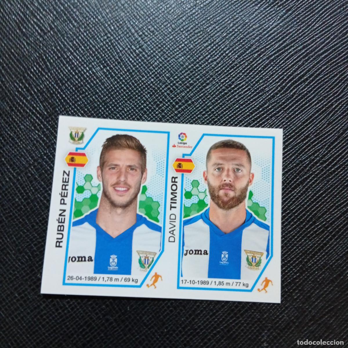 Fu&szlig;ball-Sticker: 188 RUBEN PEREZ TIMOR LEGANES PANINI 2016 2017 CROMO 16 17 FUTBOL - SIN PEGAR - A215 PG28