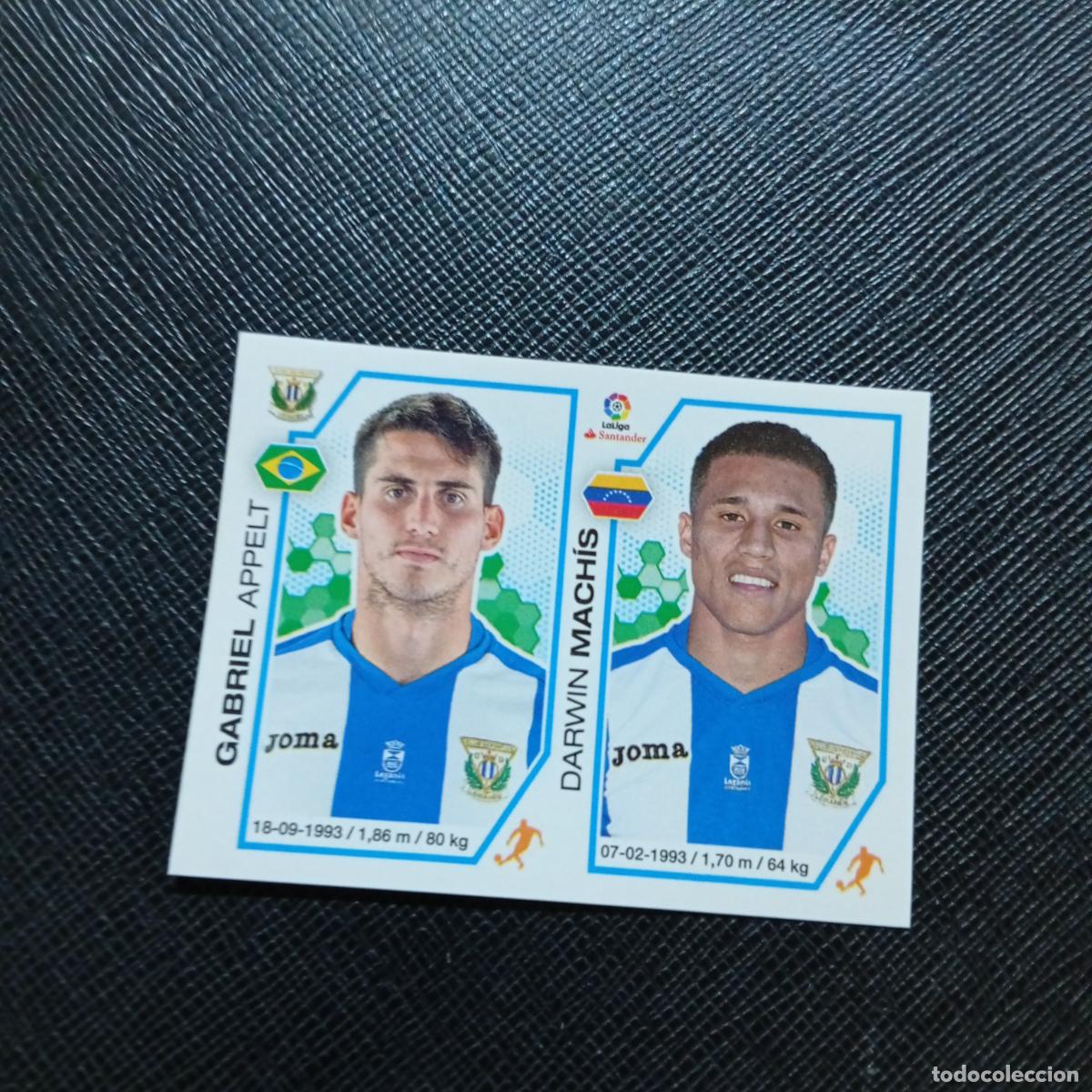Fu&szlig;ball-Sticker: 189 GABRIEL MACHIS LEGANES PANINI 2016 2017 CROMO 16 17 FUTBOL - SIN PEGAR - A215 PG28