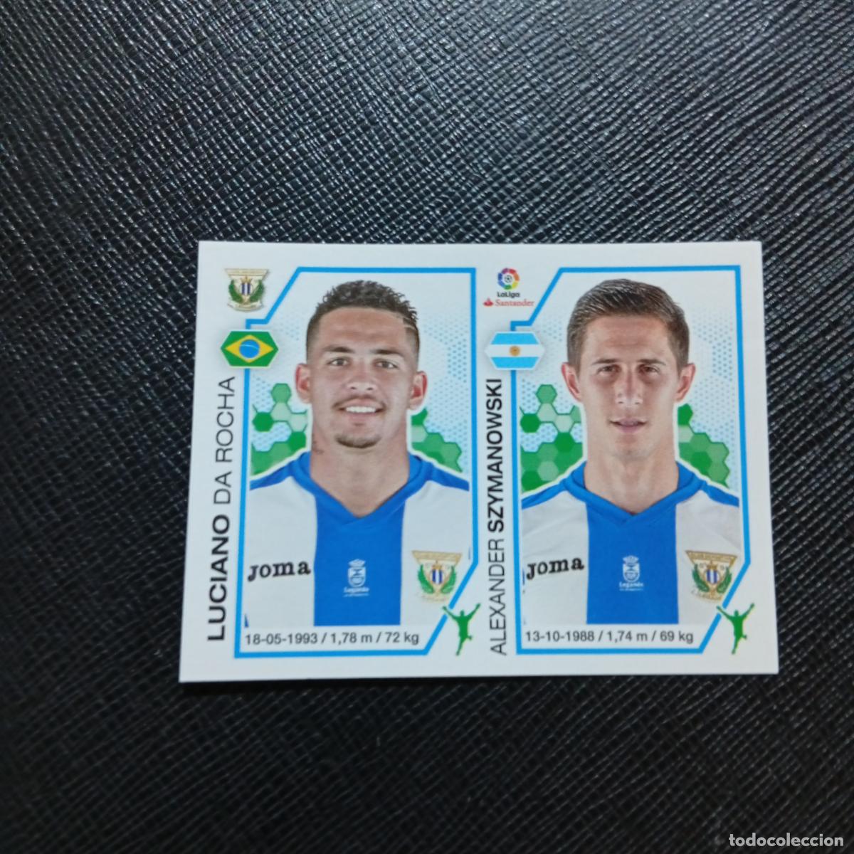 Cromos de f&uacute;tbol: 190 LUCIANO SZYMANOWSKI LEGANES PANINI 2016 2017 CROMO 16 17 FUTBOL - SIN PEGAR - A215 PG28