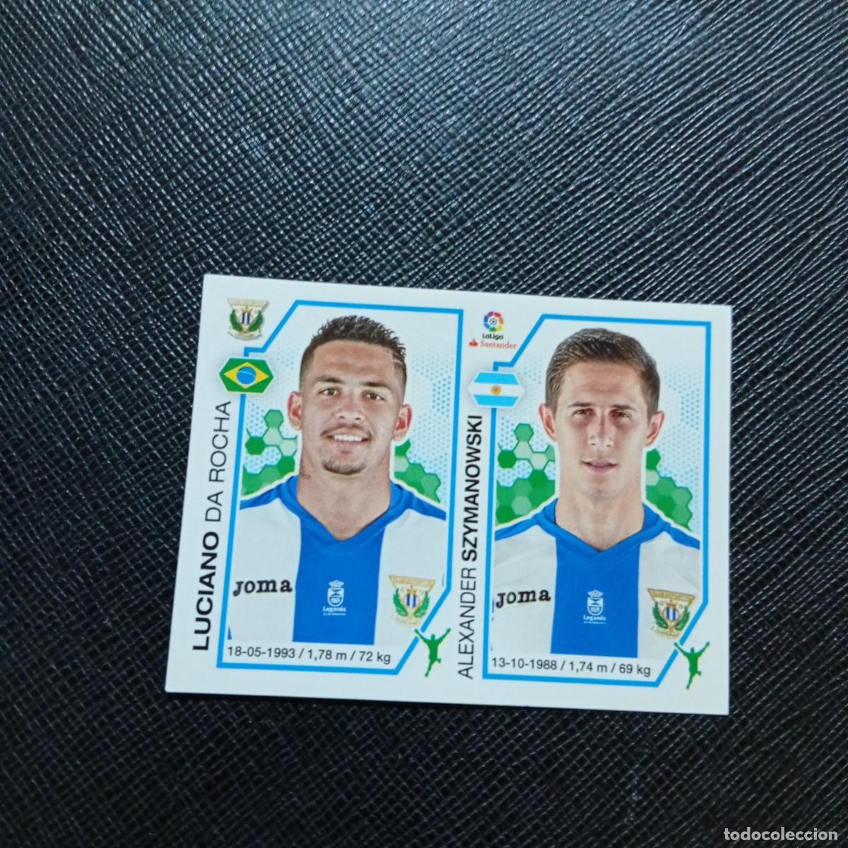 Cromos de f&uacute;tbol: 190 LUCIANO SZYMANOWSKI LEGANES PANINI 2016 2017 CROMO 16 17 FUTBOL - SIN PEGAR - A215 PG28