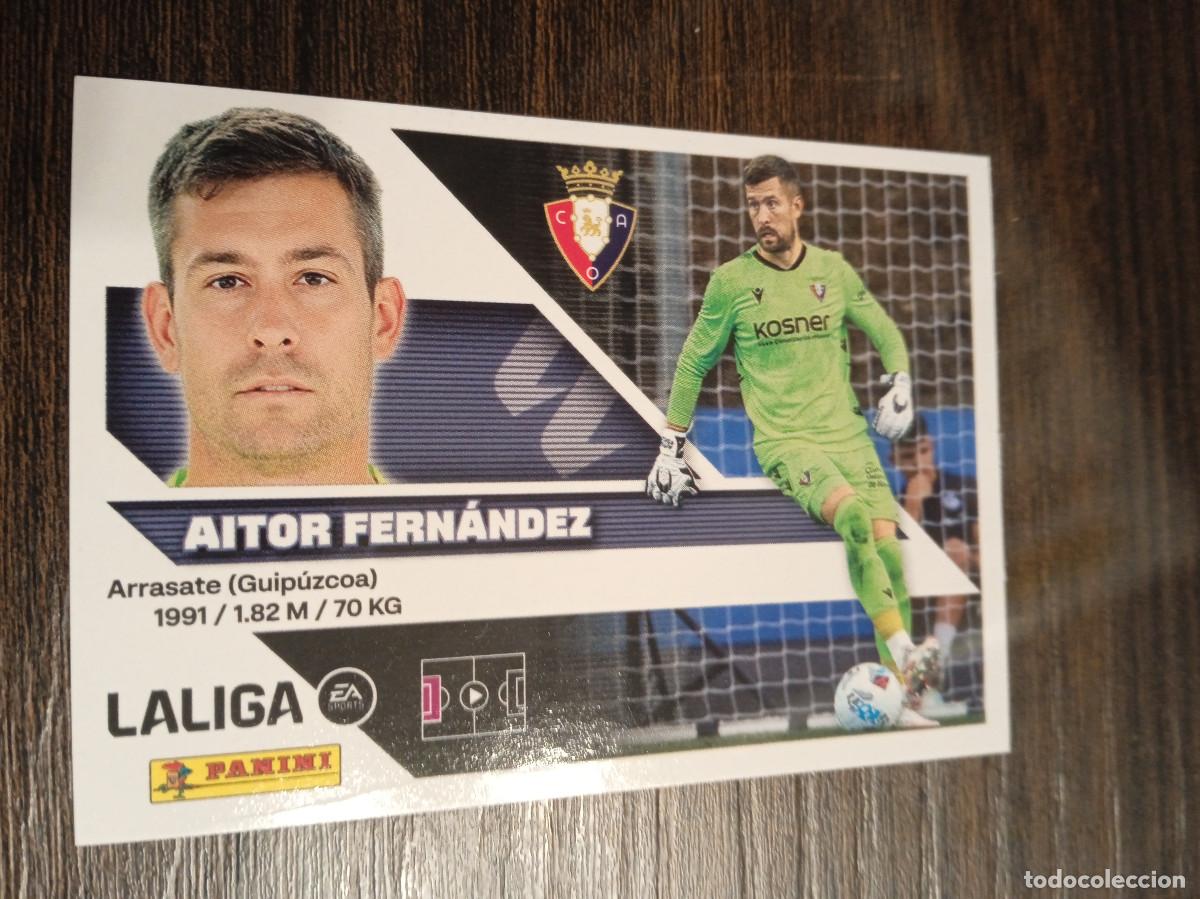 Cromos de f&uacute;tbol: Cromo Panini Liga Este 2026/2027 26/27 Osasuna Aitor Fernandez 4