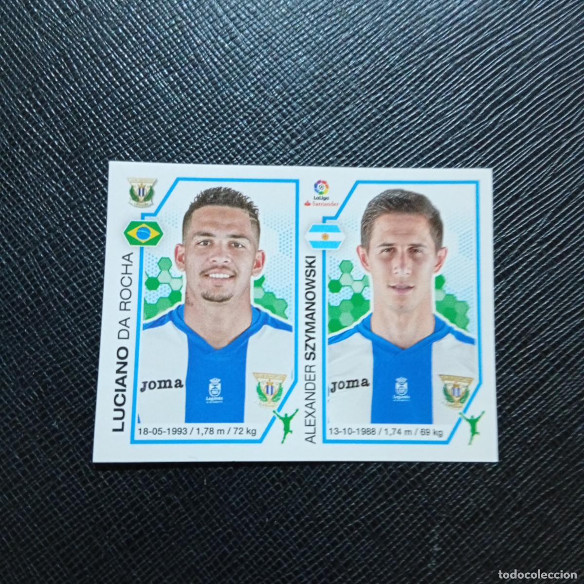 Cromos de f&uacute;tbol: 190 LUCIANO SZYMANOWSKI LEGANES PANINI 2016 2017 CROMO 16 17 FUTBOL - SIN PEGAR - A215 PG28