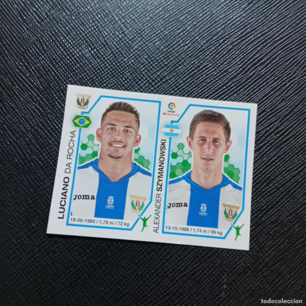 Cromos de f&uacute;tbol: 190 LUCIANO SZYMANOWSKI LEGANES PANINI 2016 2017 CROMO 16 17 FUTBOL - SIN PEGAR - A215 PG28