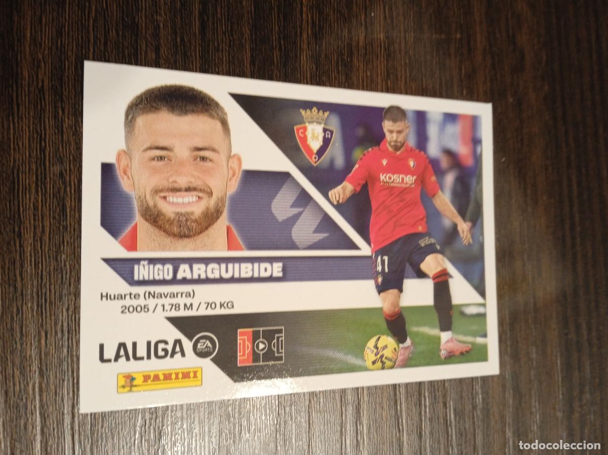 Cromos de f&uacute;tbol: Cromo Panini Liga Este 2026/2027 26/27 Osasuna Arguibide 5 B