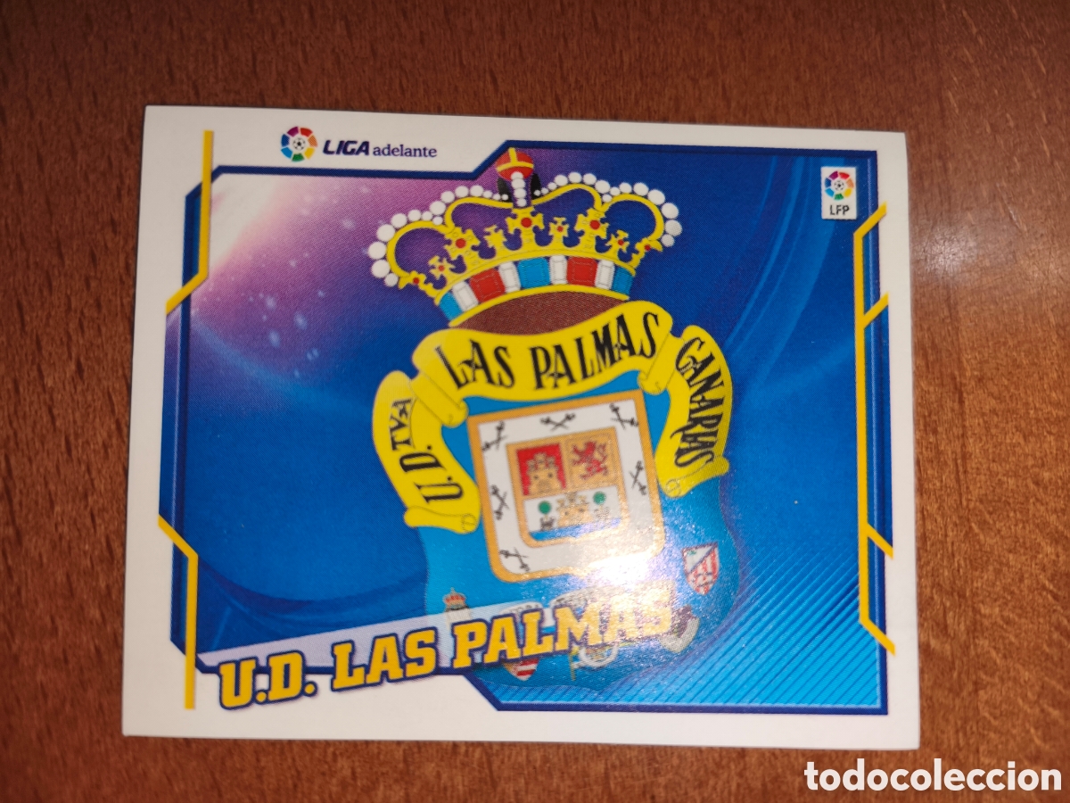 Cromos de f&uacute;tbol: Escudo UD Las Palmas liga este 10/11