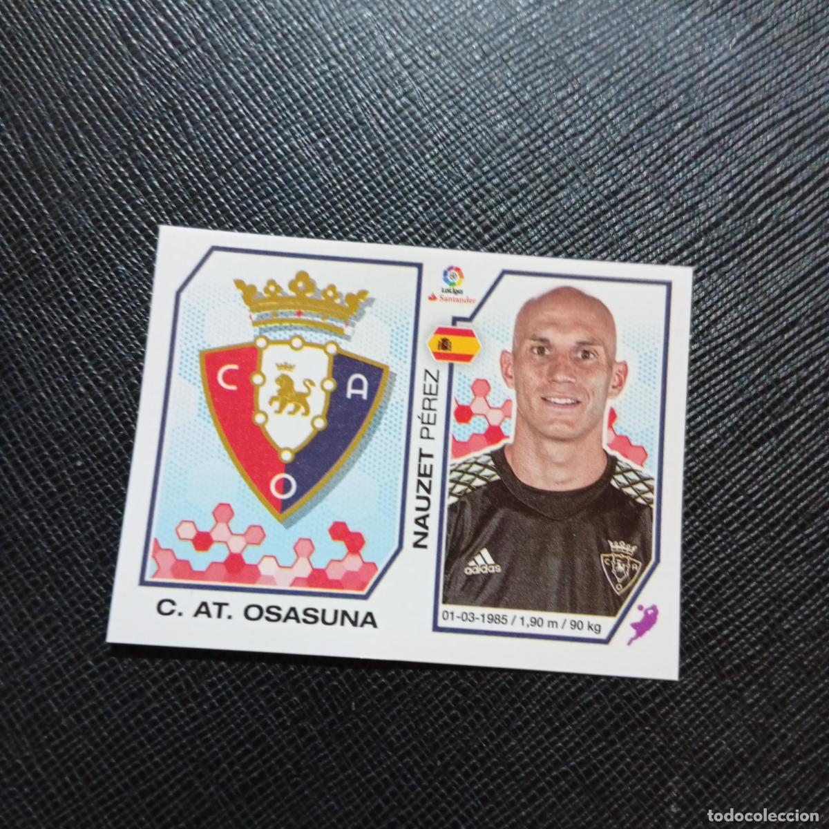 Cromos de f&uacute;tbol: 197 ESCUDO NAUZET OSASUNA PANINI 2016 2017 CROMO 16 17 FUTBOL - SIN PEGAR - A215 PG29