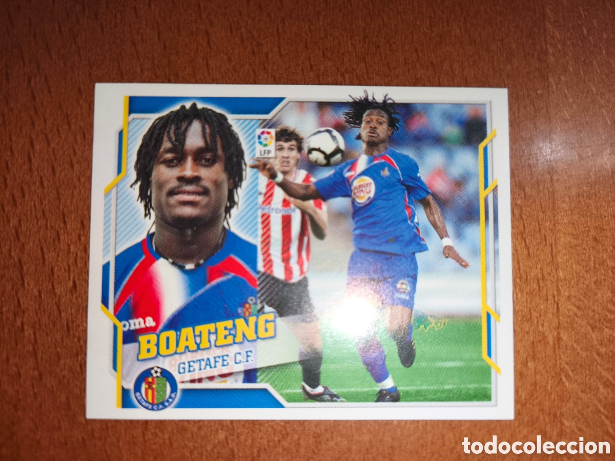 Cromos de f&uacute;tbol: Boateng n&deg;8 liga este 10/11 Getafe