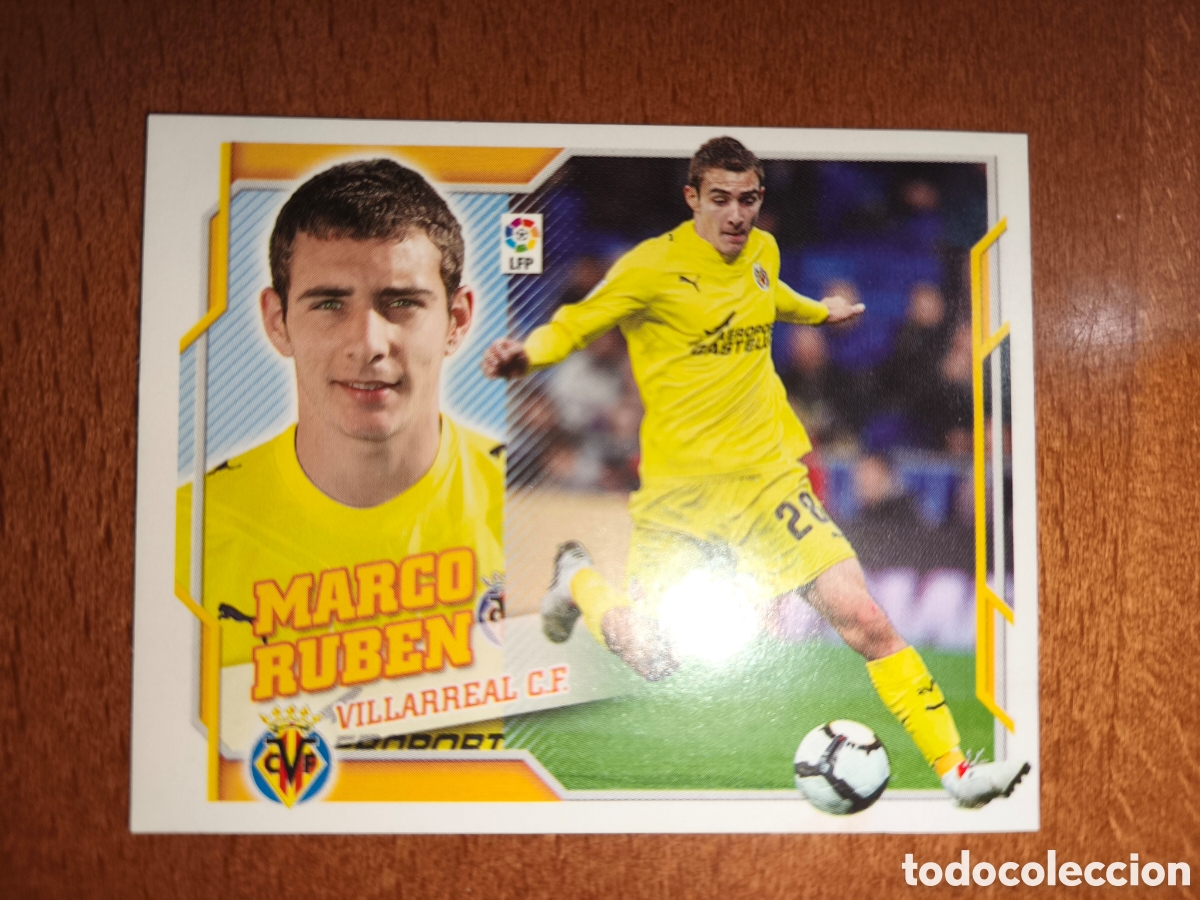 Cromos de f&uacute;tbol: Marco Ruben n&deg;14 liga este 10/11 Villarreal