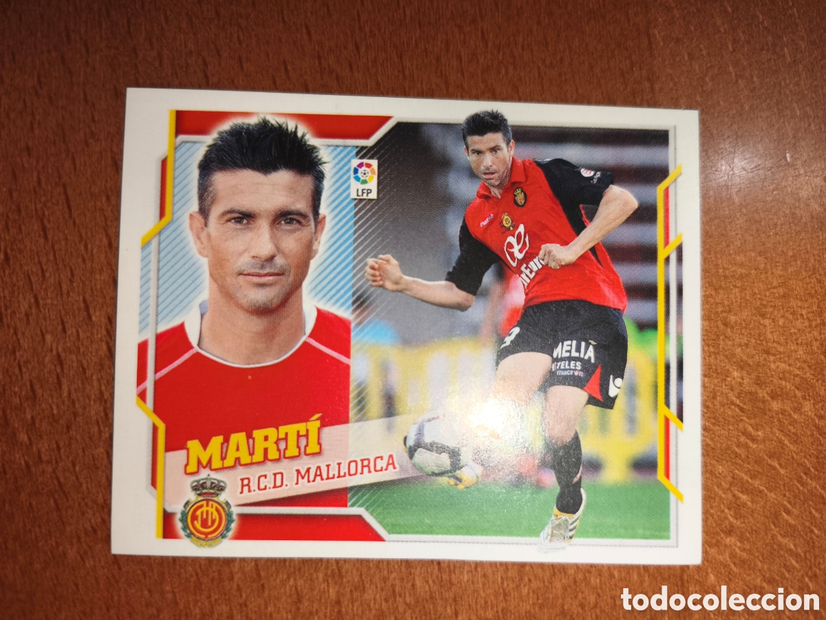 Cromos de f&uacute;tbol: Mart&iacute; n&deg;10 liga este 10/11 Mallorca