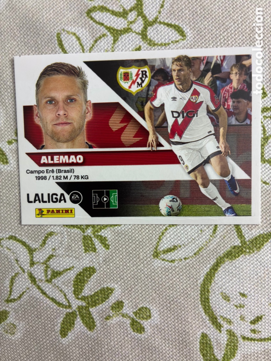 Cromos de f&uacute;tbol: Cromo Alemao Delantero N&ordm; 20 (Rayo Vallecano) - Colecciones Este Liga 2026-27