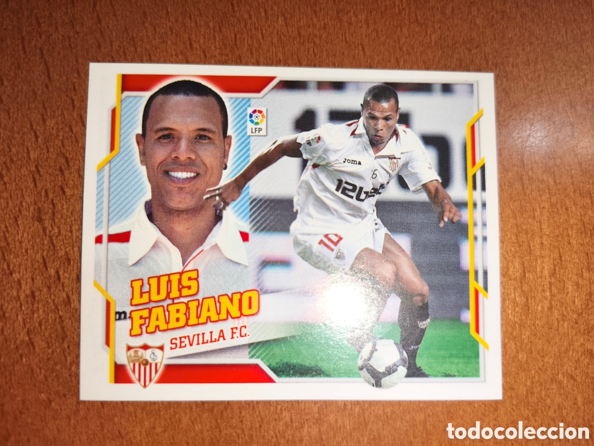 Figurine di Calcio: Luis Fabiano n&deg;15 liga este 10/11 Sevilla