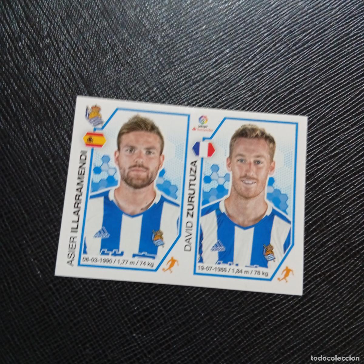 Figurine di Calcio: 206 ILLARRAMENDI ZURUTUZA REAL SOCIEDAD PANINI 2016 2017 CROMO 16 17 FUTBOL - SIN PEGAR - A215 PG31