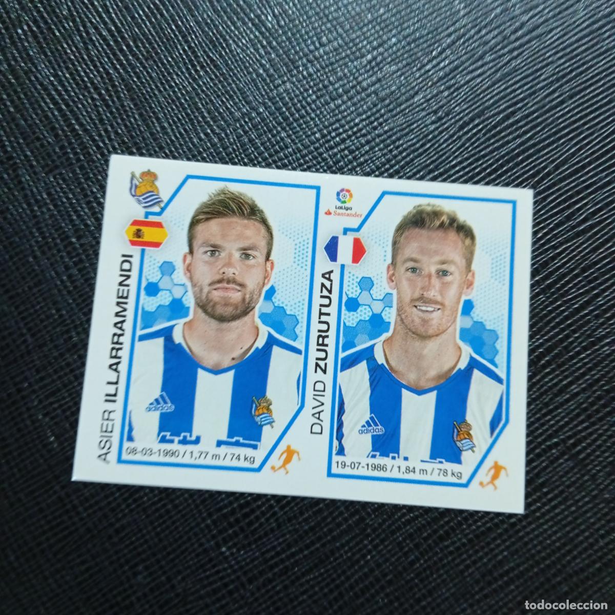 Figurine di Calcio: 206 ILLARRAMENDI ZURUTUZA REAL SOCIEDAD PANINI 2016 2017 CROMO 16 17 FUTBOL - SIN PEGAR - A215 PG31