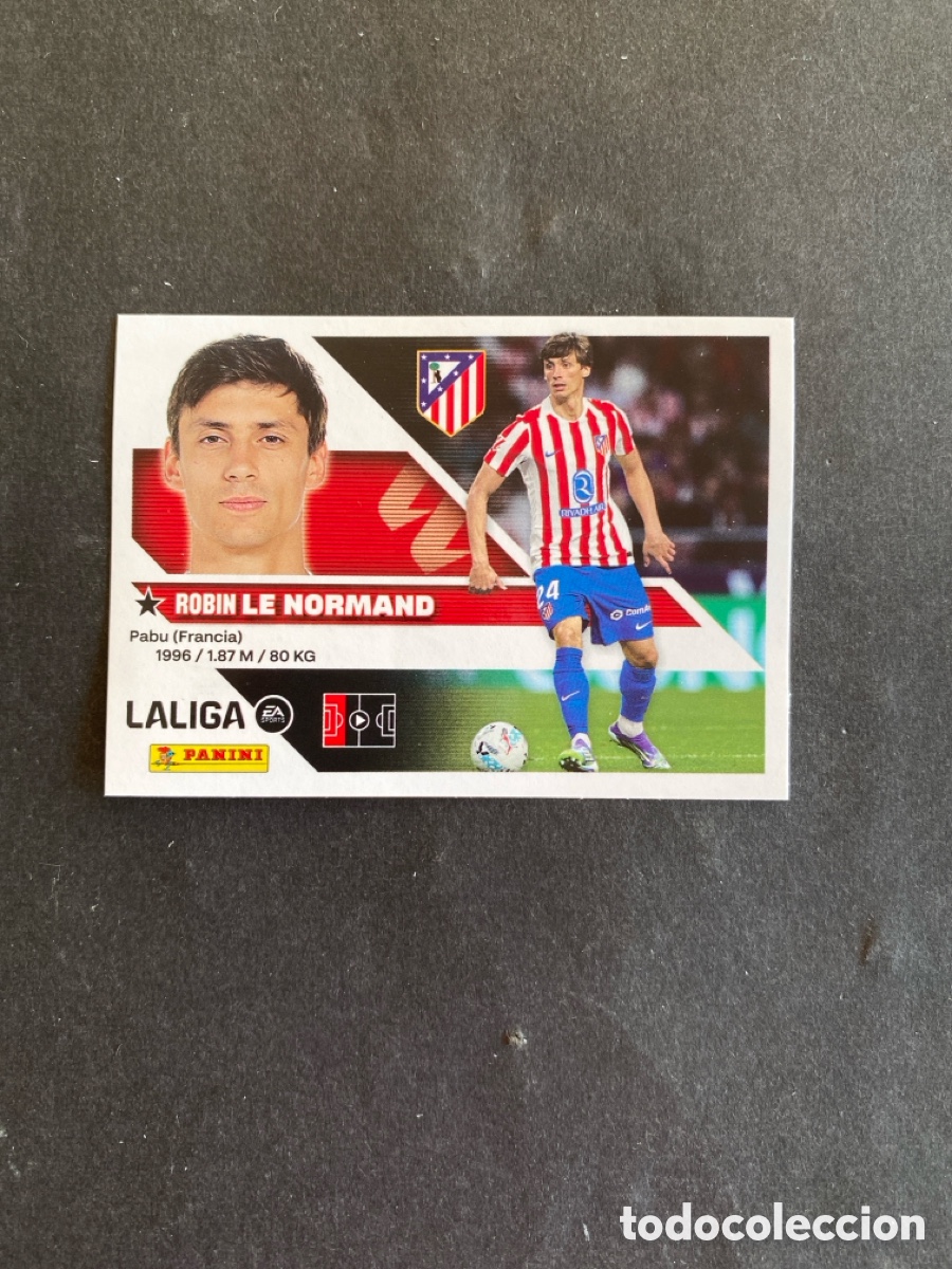Football Stickers: Cromo liga 26/27 Atl&eacute;tico de Madrid N* 8 A