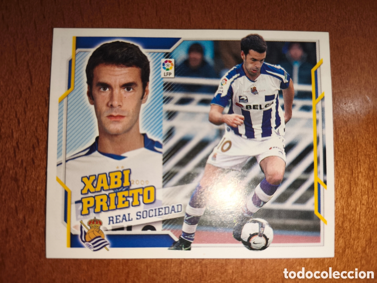 Figurine di Calcio: Xabi Prieto n&deg;9 liga este 10/11 Real Sociedad