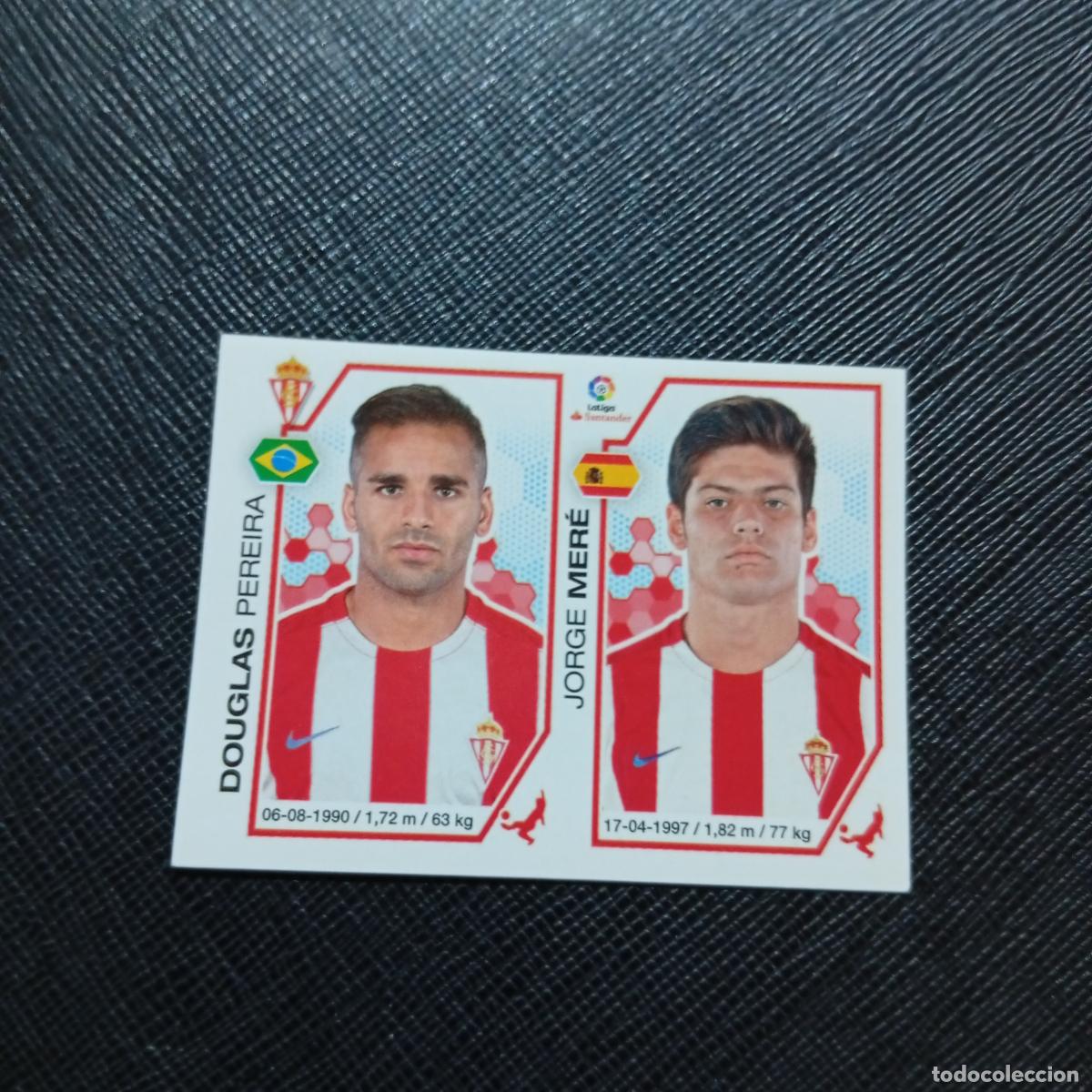 Cromos de Futebol: 210 DOUGLAS MERE SPORTING GIJON PANINI 2016 2017 CROMO 16 17 FUTBOL - SIN PEGAR - A215 PG32