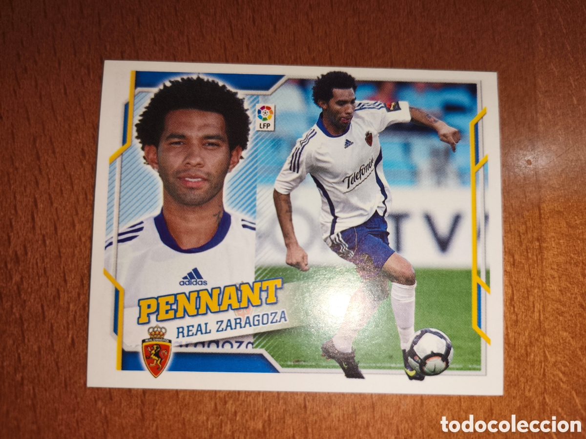 Cromos de Futebol: Pennant n&deg;14 liga este 10/11 Real Zaragoza