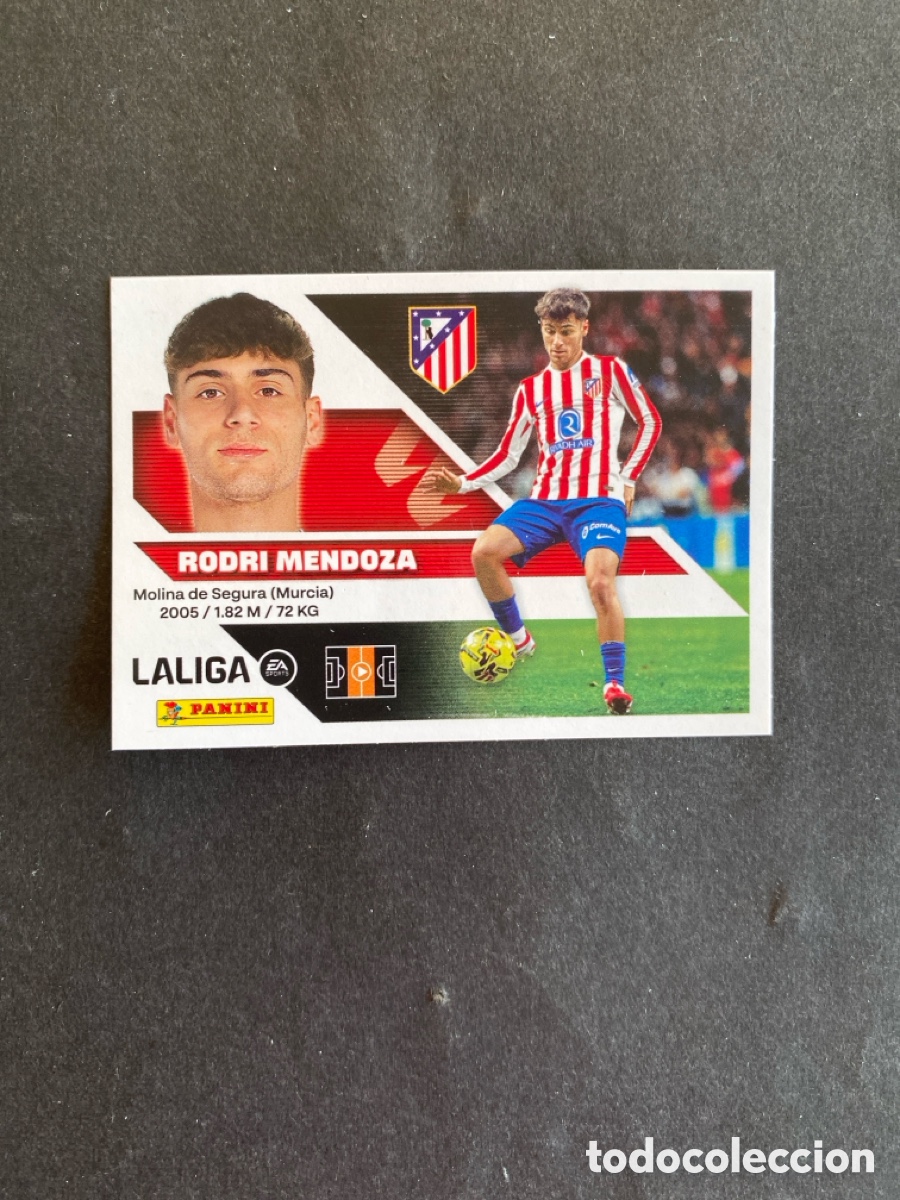 Cromos de f&uacute;tbol: Cromo liga 26/27 Atl&eacute;tico de Madrid N* 14 A