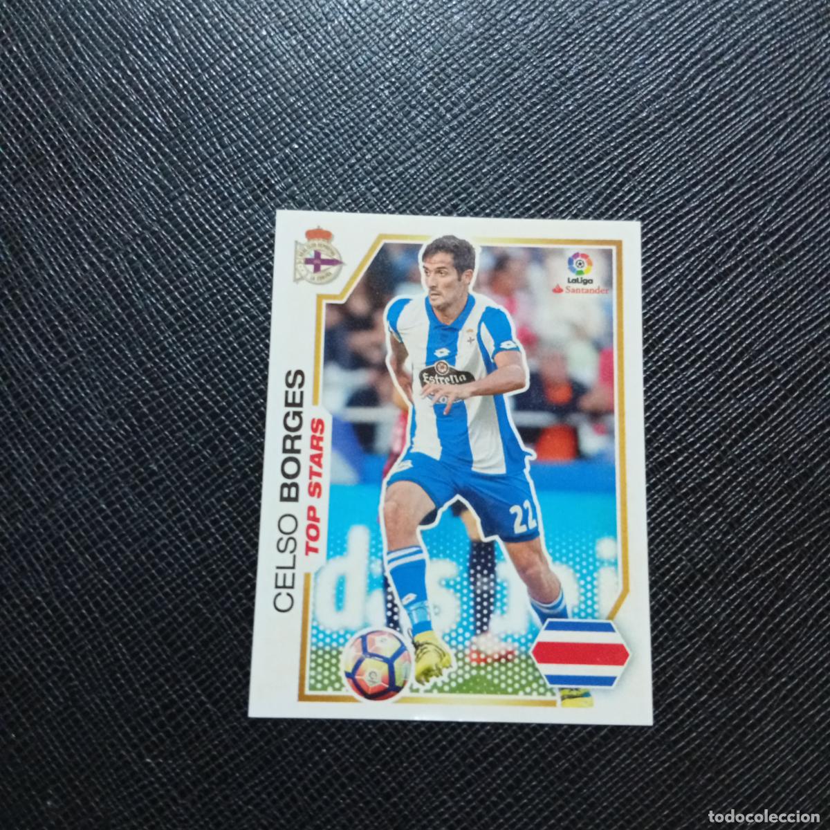 Cartes &agrave; collectionner de Football: 241 BORGES DEPORTIVO PANINI 2016 2017 CROMO 16 17 FUTBOL - SIN PEGAR - A215 PG34