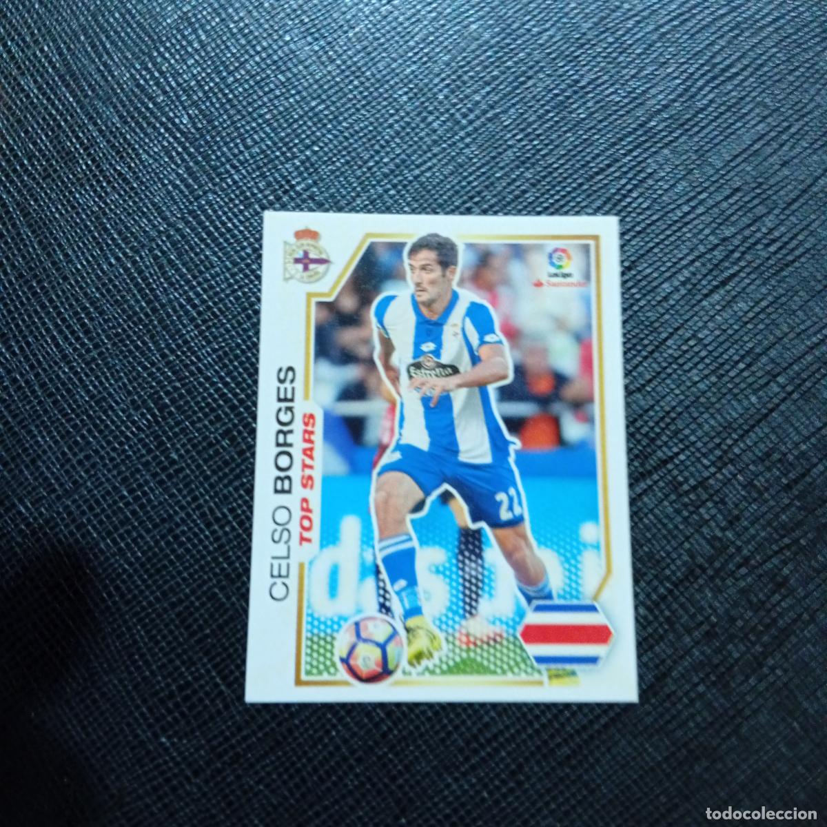 Cartes &agrave; collectionner de Football: 241 BORGES DEPORTIVO PANINI 2016 2017 CROMO 16 17 FUTBOL - SIN PEGAR - A215 PG34