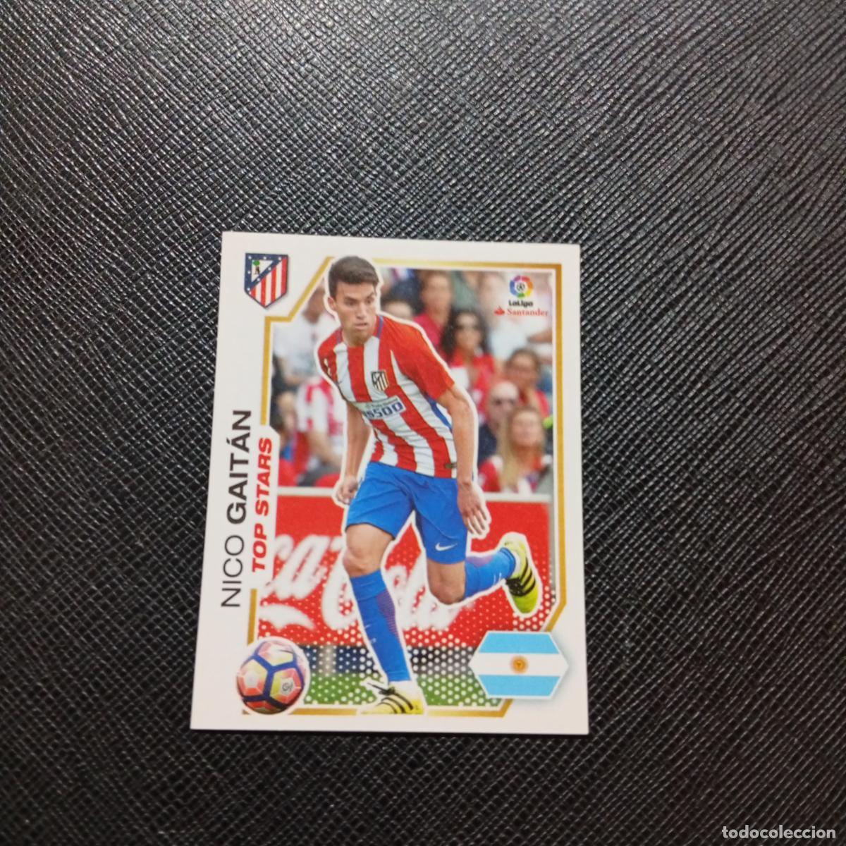 Cromos de Futebol: 244 GAITAN AT MADRID PANINI 2016 2017 CROMO 16 17 FUTBOL - SIN PEGAR - A215 PG35