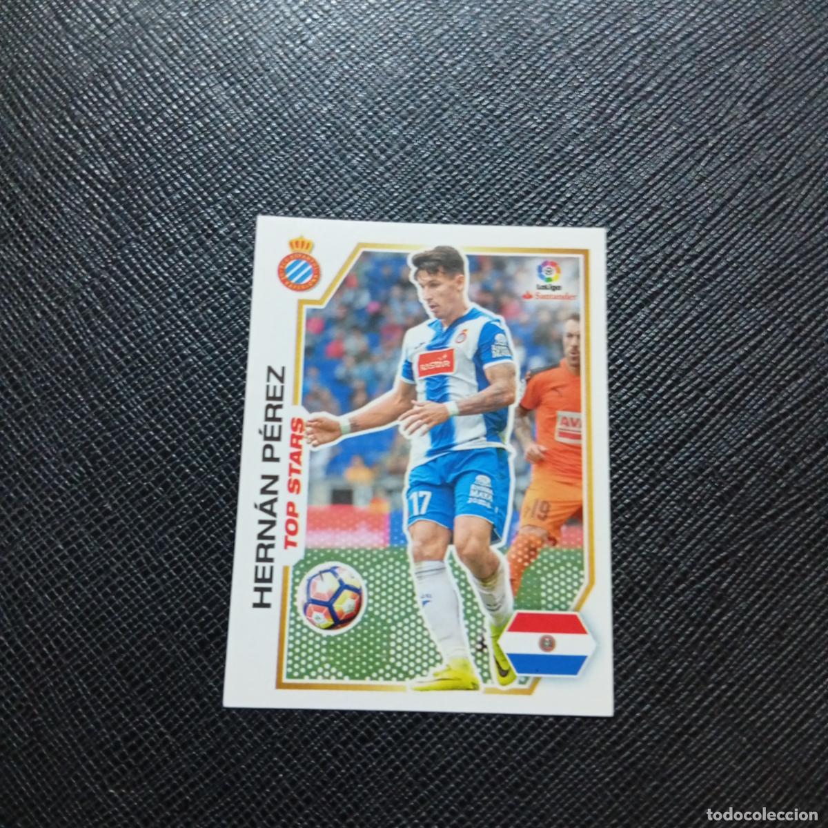Cromos de f&uacute;tbol: 246 HERNAN PEREZ ESPA&Ntilde;OL PANINI 2016 2017 CROMO 16 17 FUTBOL - SIN PEGAR - A215 PG35