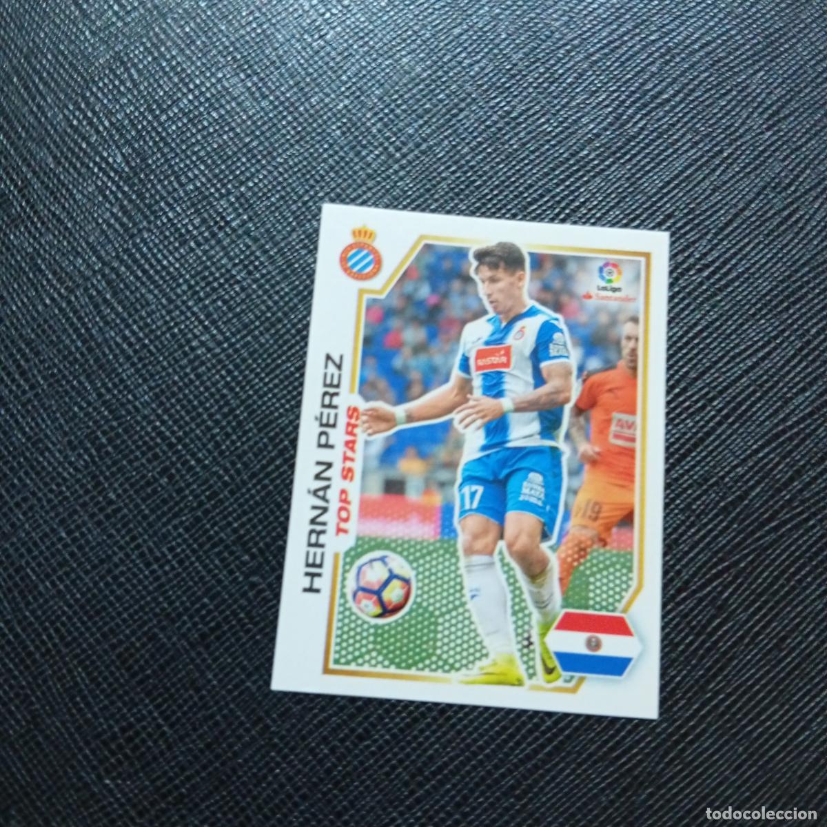 Cromos de f&uacute;tbol: 246 HERNAN PEREZ ESPA&Ntilde;OL PANINI 2016 2017 CROMO 16 17 FUTBOL - SIN PEGAR - A215 PG35