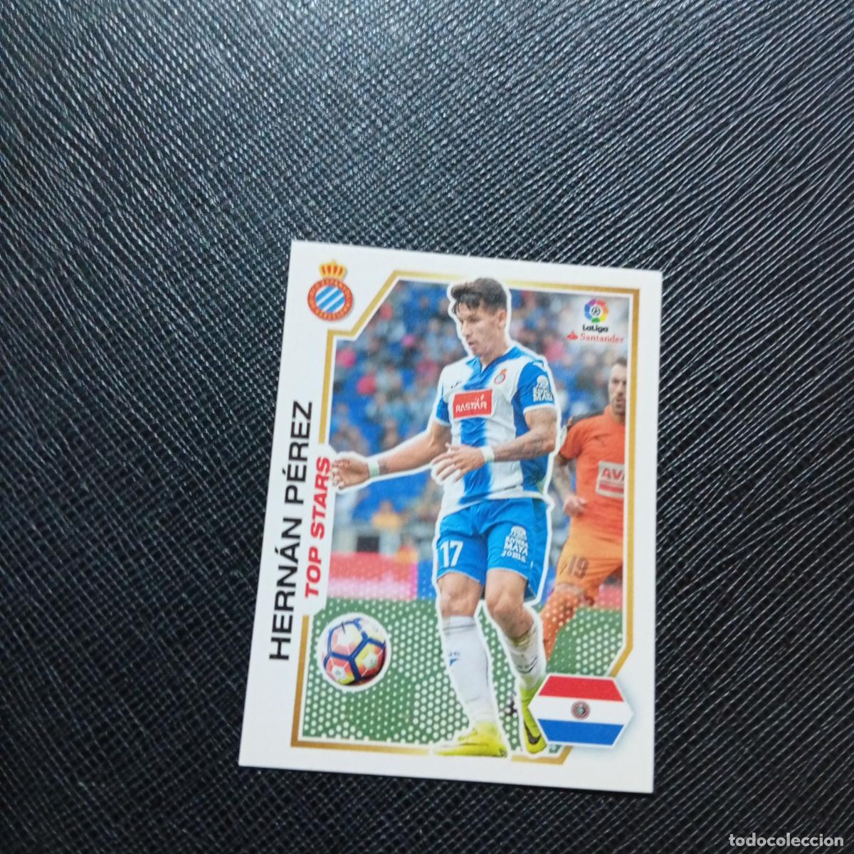 Cromos de f&uacute;tbol: 246 HERNAN PEREZ ESPA&Ntilde;OL PANINI 2016 2017 CROMO 16 17 FUTBOL - SIN PEGAR - A215 PG35