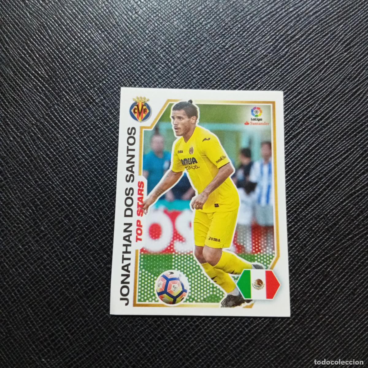 Cromos de f&uacute;tbol: 248 JONATHAN DOS SANTOS VILLARREAL PANINI 2016 2017 CROMO 16 17 FUTBOL - SIN PEGAR - A215 PG35