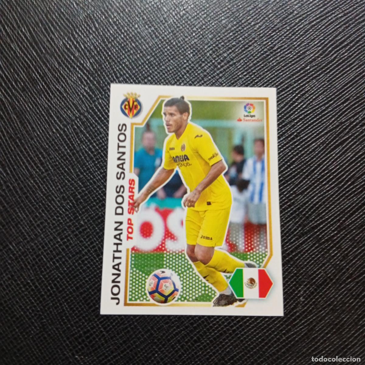 Cromos de f&uacute;tbol: 248 JONATHAN DOS SANTOS VILLARREAL PANINI 2016 2017 CROMO 16 17 FUTBOL - SIN PEGAR - A215 PG35