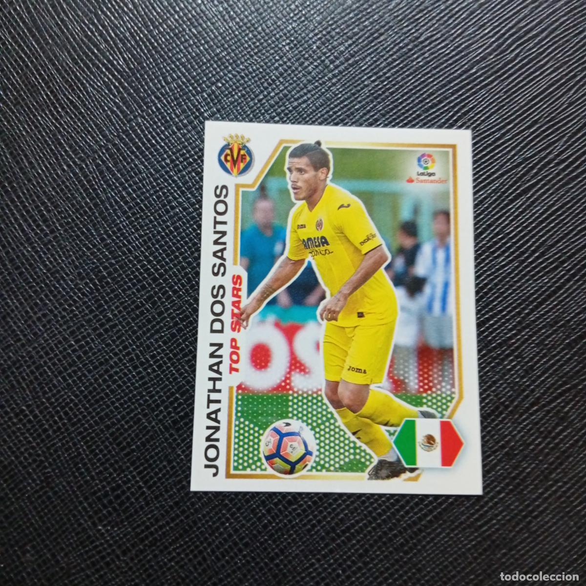 Cromos de f&uacute;tbol: 248 JONATHAN DOS SANTOS VILLARREAL PANINI 2016 2017 CROMO 16 17 FUTBOL - SIN PEGAR - A215 PG35
