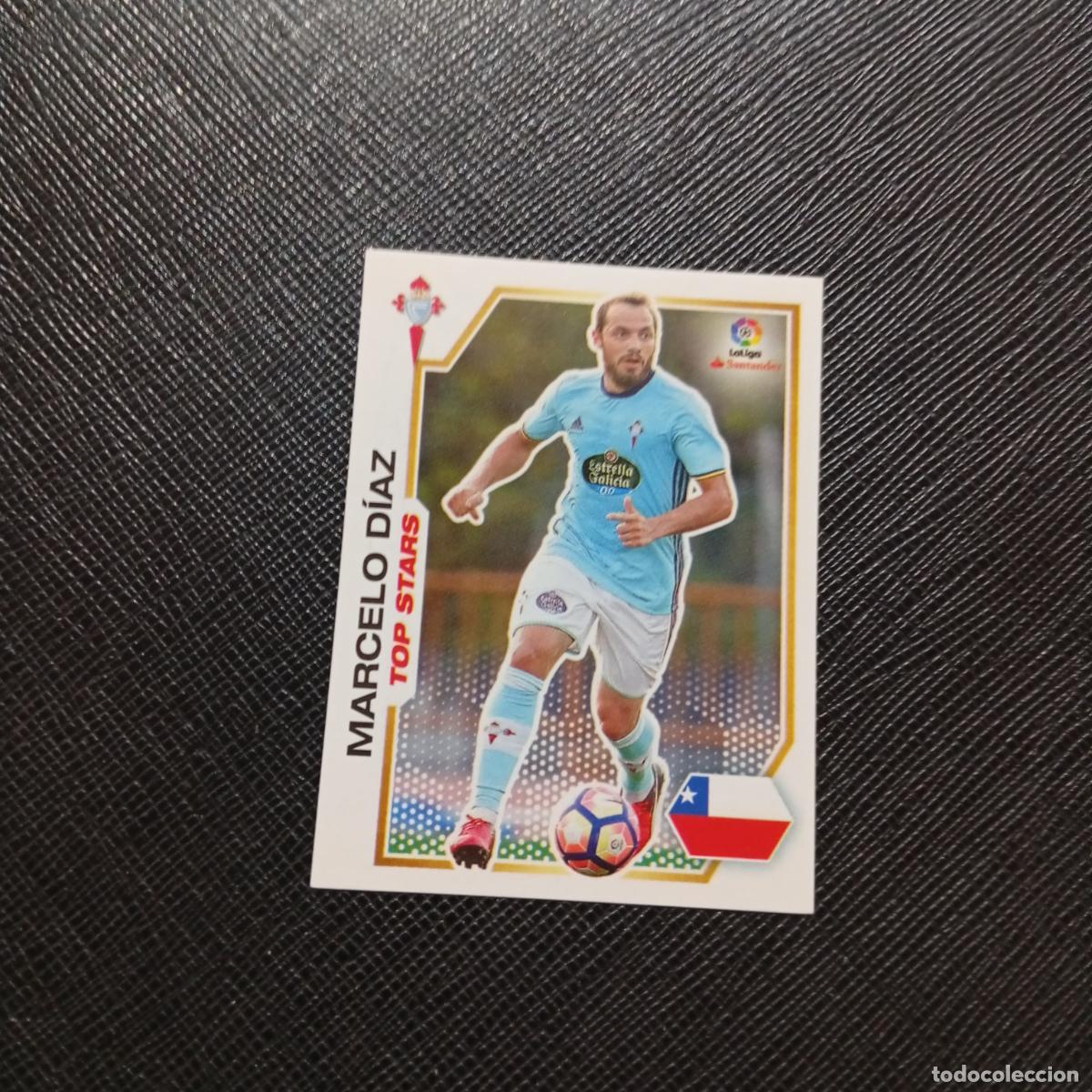Cromos de f&uacute;tbol: 250 MARCELO DIAZ CELTA PANINI 2016 2017 CROMO 16 17 FUTBOL - SIN PEGAR - A215 PG36