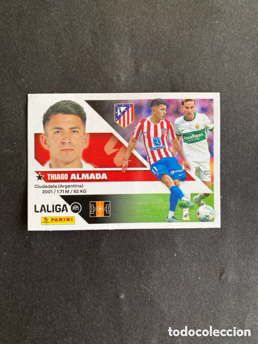 Football Stickers: Cromo liga 26/27 Atl&eacute;tico de Madrid N* 16